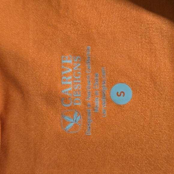 Carve designs swim bottom Women's Orange Swim Bottom - Picture 2 of 3